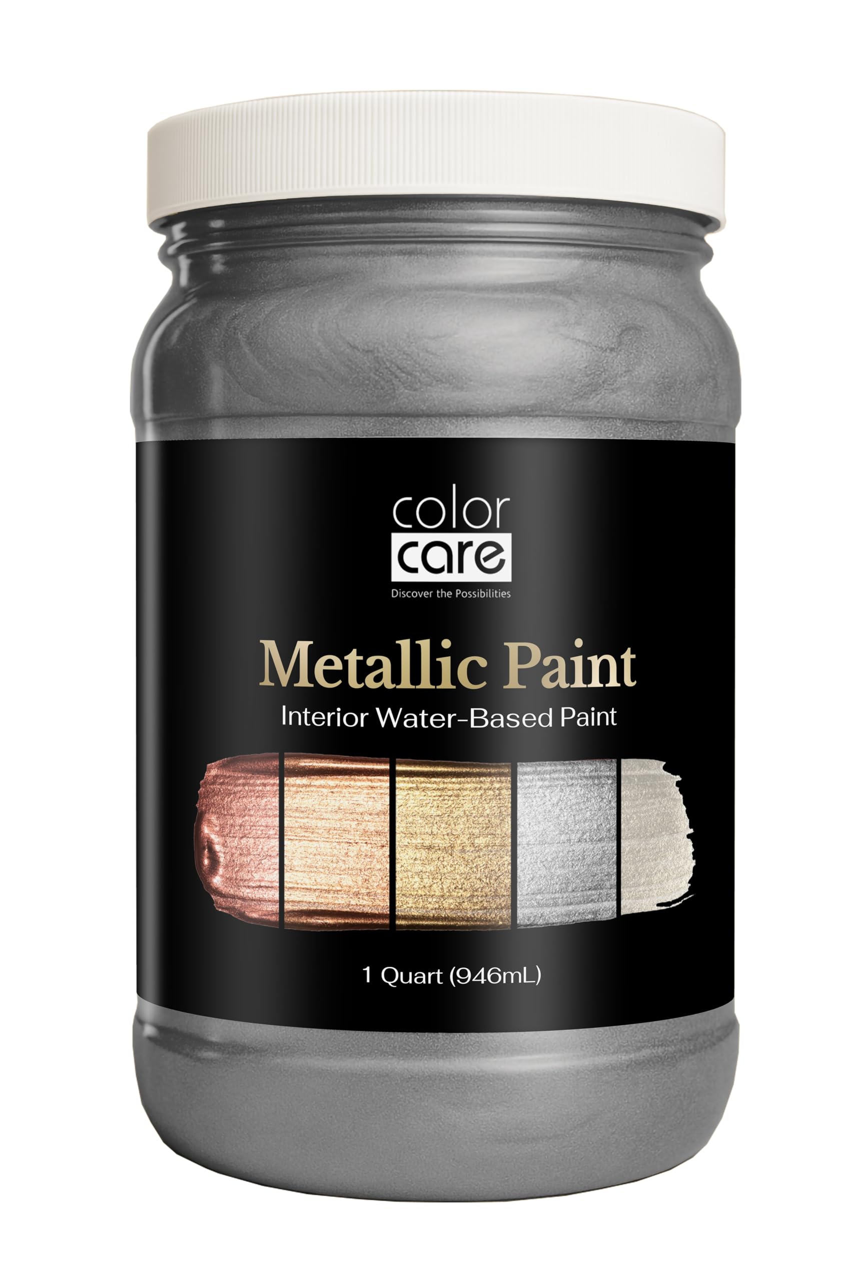 Metallic Paint – Satin Chrome, 1 Quart