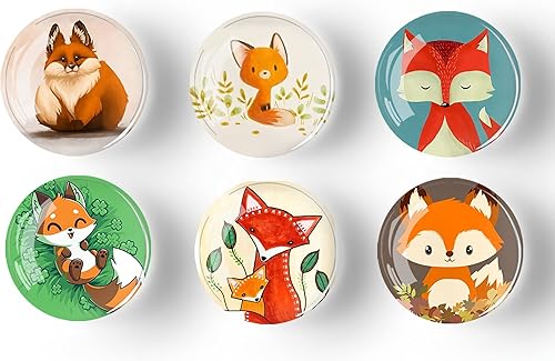 Miniatura 139 de 12 imanes de cristal para nevera, decoración de imanes de nevera de pájaro para manualidades, imanes de nevera fuertes para cocina, escuela