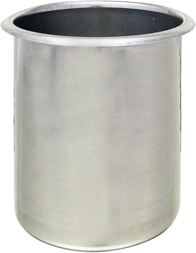 Thunder Group SLBM005 Bain Marie Pot - Maceta de 6 cuartos de galón con exterior pulido e interior satinado