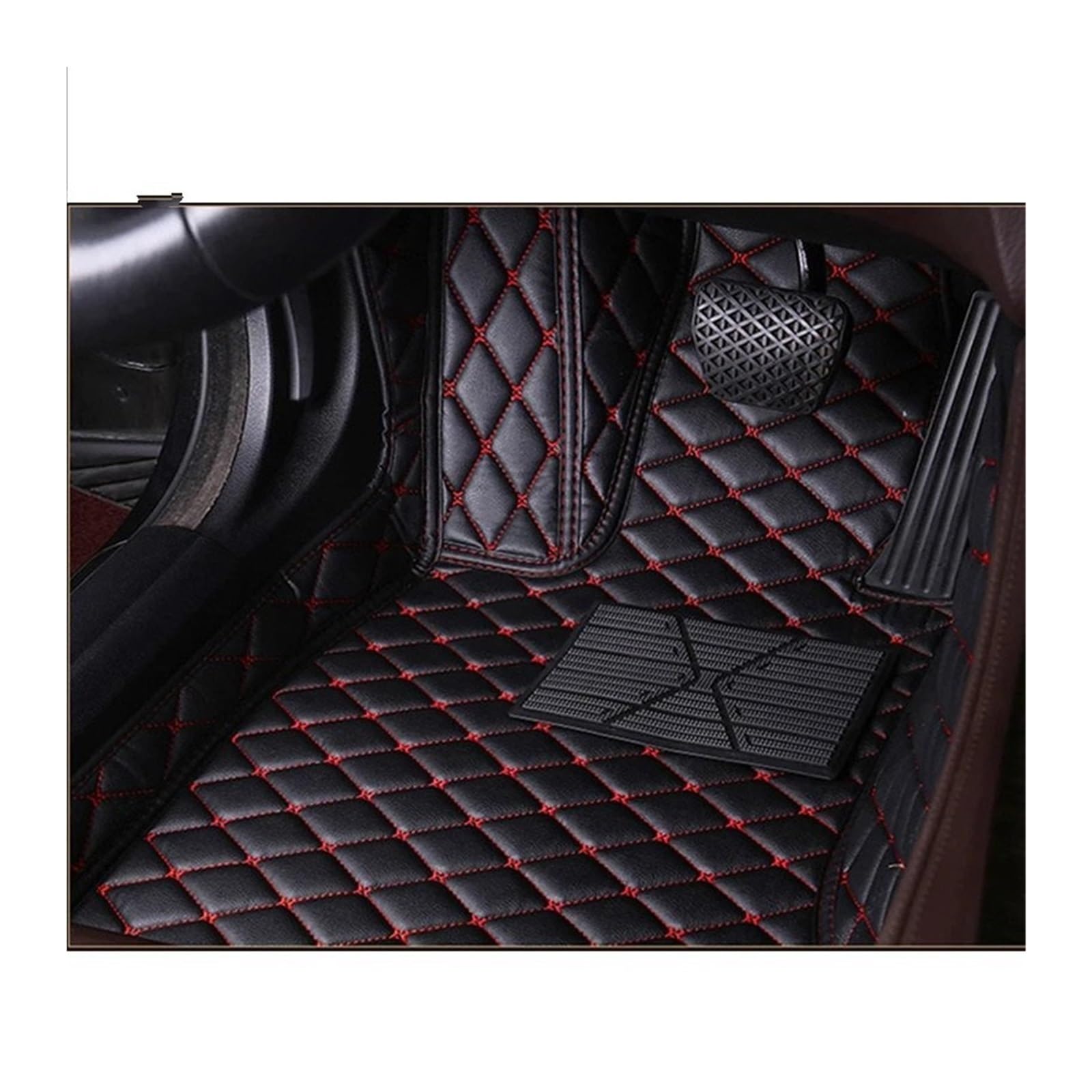 Niestandardowe dywaniki samochodowe pasujące do BMW 5er E39 E60 520-550 1994-2010 Dywaniki samochodowe Akcesoria do stóp(Brown,2003-2010 E60)
