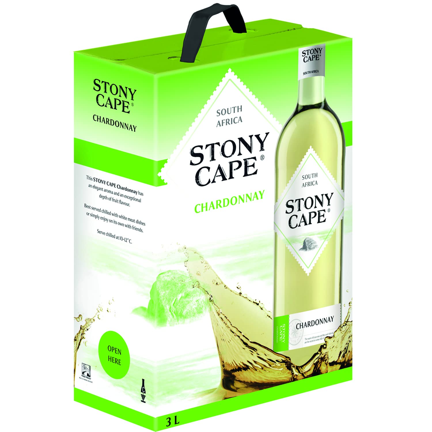 Stony Cape Chardonnay Südafrika trocken Bag-in-Box (1 x 3 l) | 3 l (1er Pack)
