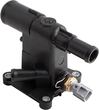 BOXI 902-1085 Engine Coolant Water Outlet With Sensor Fits for Ford EcoSport 2018 2019 2020 L4 2.0L / for Ford Focus 2012 2013 2014 2015 2016 2017 2018 L4 2.0L / Replaces CP9Z8K556B