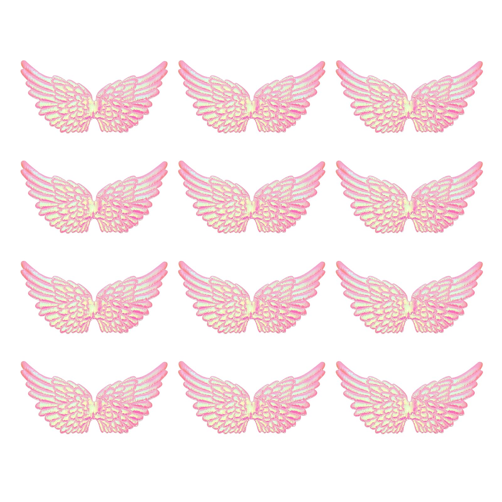 Alas de ángel rosa decorativas para personalizar mochilas escolares