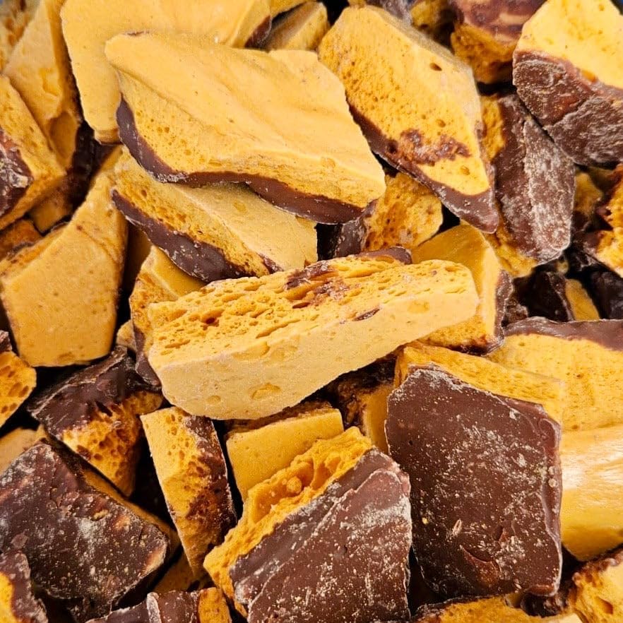 Chocolate Honeycomb Shards 500g Share Bag by The Gourmet Sweet Company