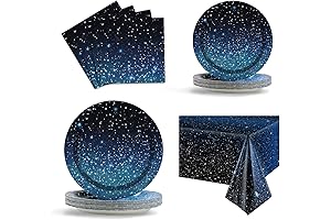 Starry Galaxy Party Supplies for a Stellar Eclipse Celebration