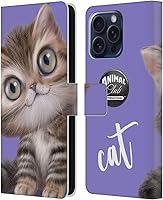 Vista 164 de Head Case Designs Funda de piel con licencia oficial de Animal Club International Bat Faces compatible con Apple iPhone 7 Plus/iPhone 8 Plus