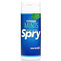 Vista 13 de Spry Xylitol Berry Blast Mentas Caramelos sin azúcar - promueve la salud oral, aumenta la producción de saliva, detiene el mal aliento, sin OGM, sin