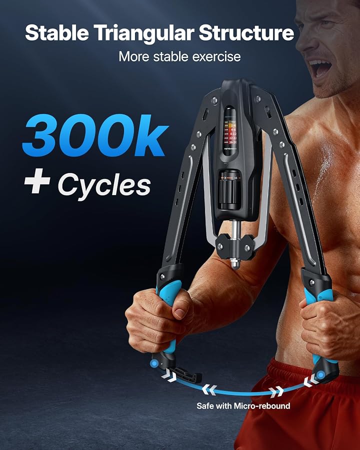 Merach Twister Arm Trainer, 22-440lb Hydraulic Power Forearm Strengthener | Adjustable Home Chest Expander, Shoulder Muscle Training Fitness Equipment, Arm Enhanced Exercise Strengthener, image 4