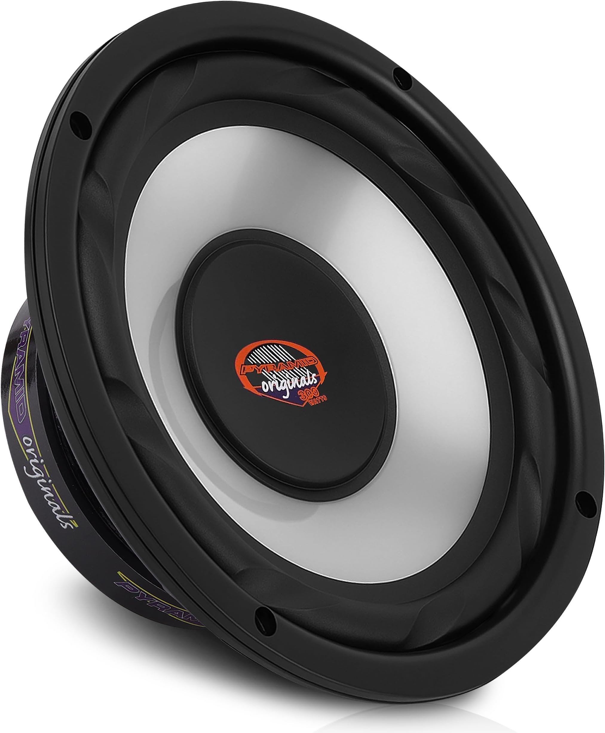 Pyramid WX65X 6.5 inch 300W Injected P.P. Cone Subwoofer Mid Woofer - White