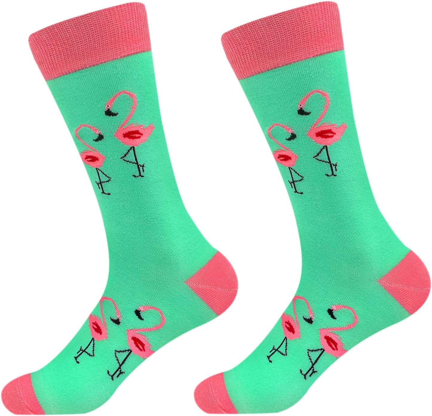 Fasefunn Colorful Socks for women Fun Funny Funky Animal Marvel Pattern Sock Calf Pack, Premium Cotton, Size 6-11 - Image 6