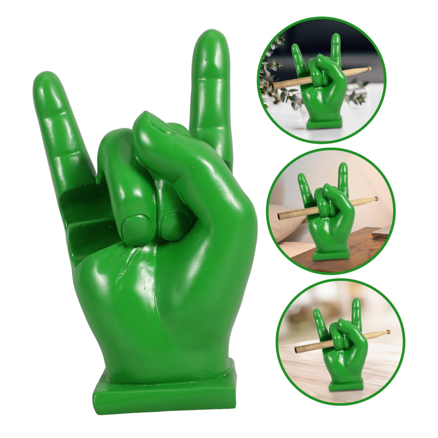 TOYANDONA 4stücke Drumstick Für Schlagzeuger Stabiler Wiederverwendbarer Drumstick Display Stand Aus Leichtem Harz Für Übungsräume Und Auftritte Elegantes Design