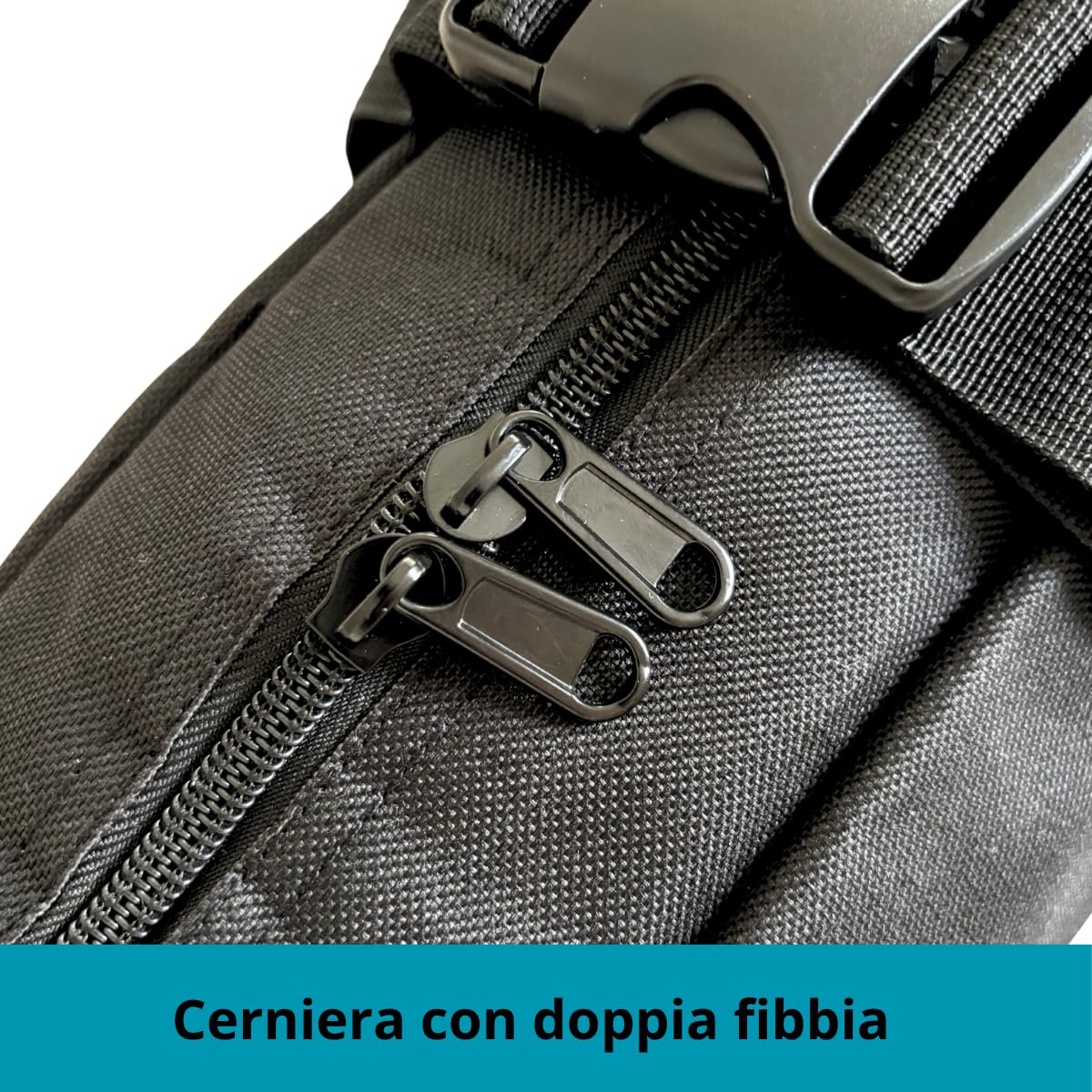 cavest Borsa da sci imbottita impermeabile, rinforzata da 1,70 e 1,90, custodia sci e bastoni.