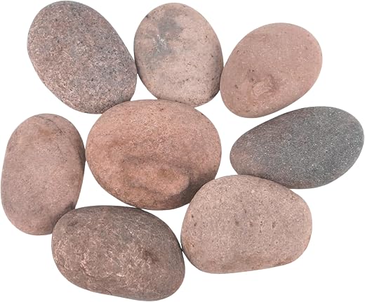 Foodie Puppies River Rocks Natural Multicolour Big Monster Stone – (Large – Pack of 10) for Painting, Aquarium/Fish Tank, DIY, Arts, Crafts, Home…