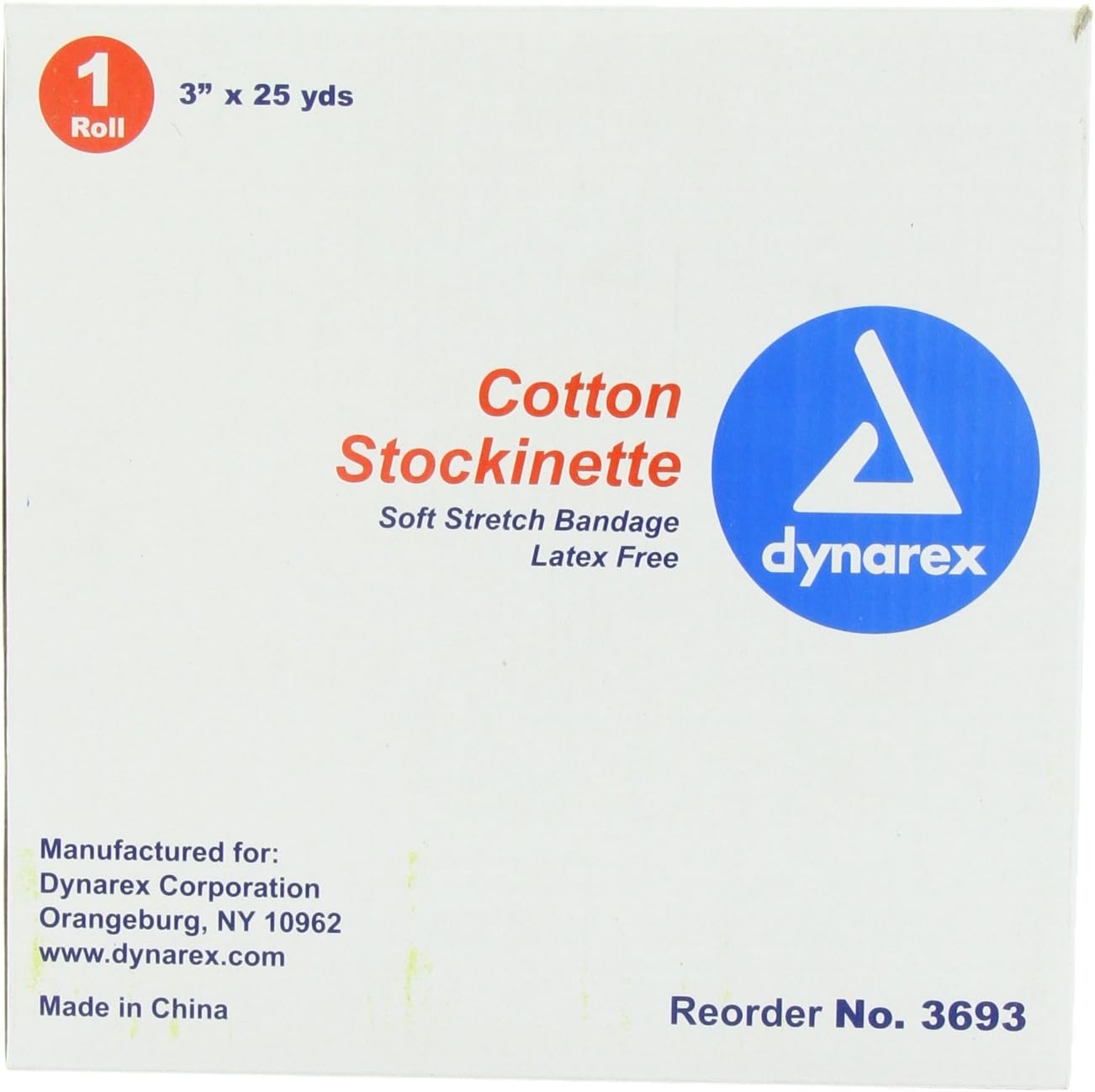 dealmed Dynarex Cotton Stockinette Soft Stretch Bandage