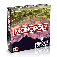 Winning Moves Monopoly Piemonte e Val D'aosta - Giochi da Tavolo per 2