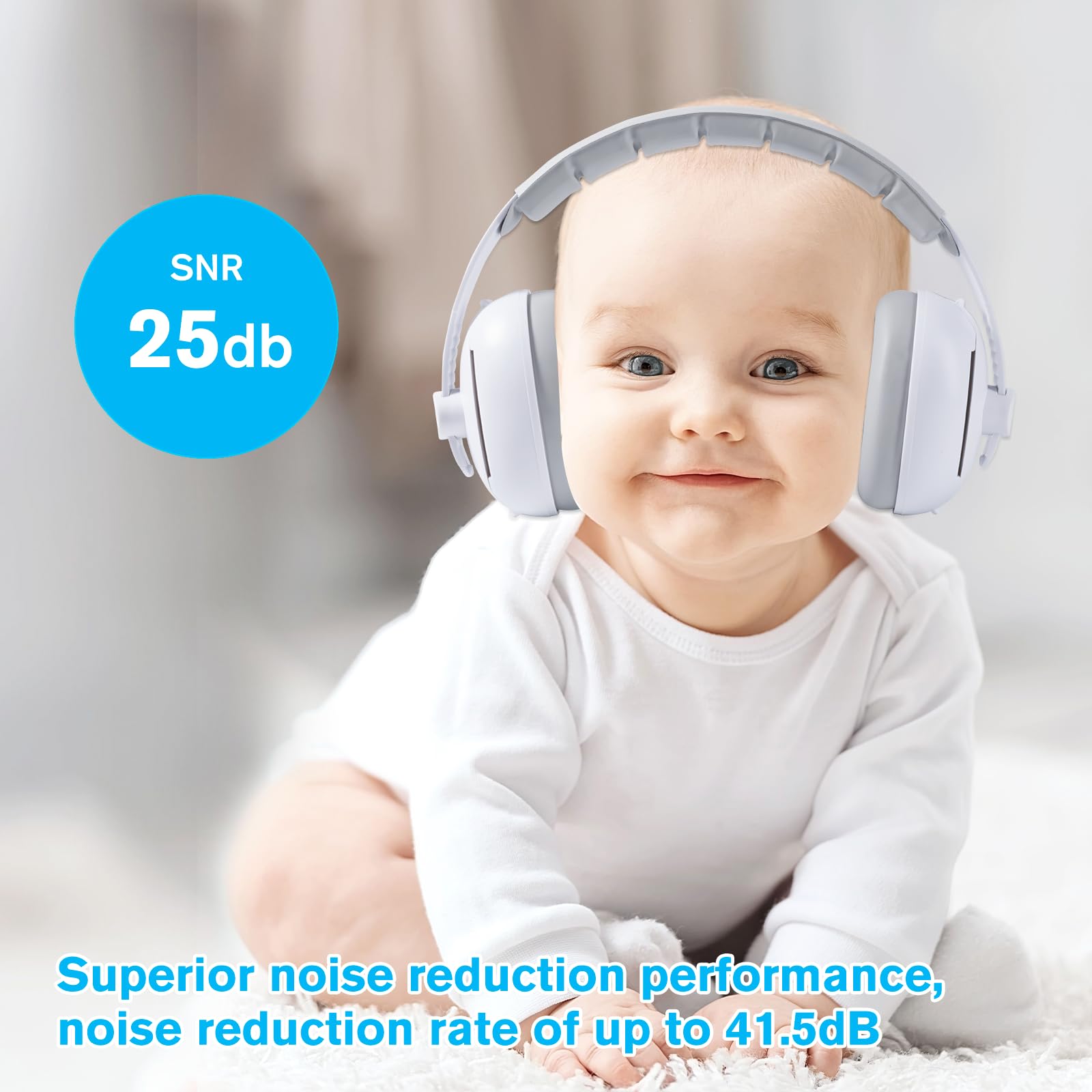 Carehabi Ohrenschützer Orejeras Unisex bebé