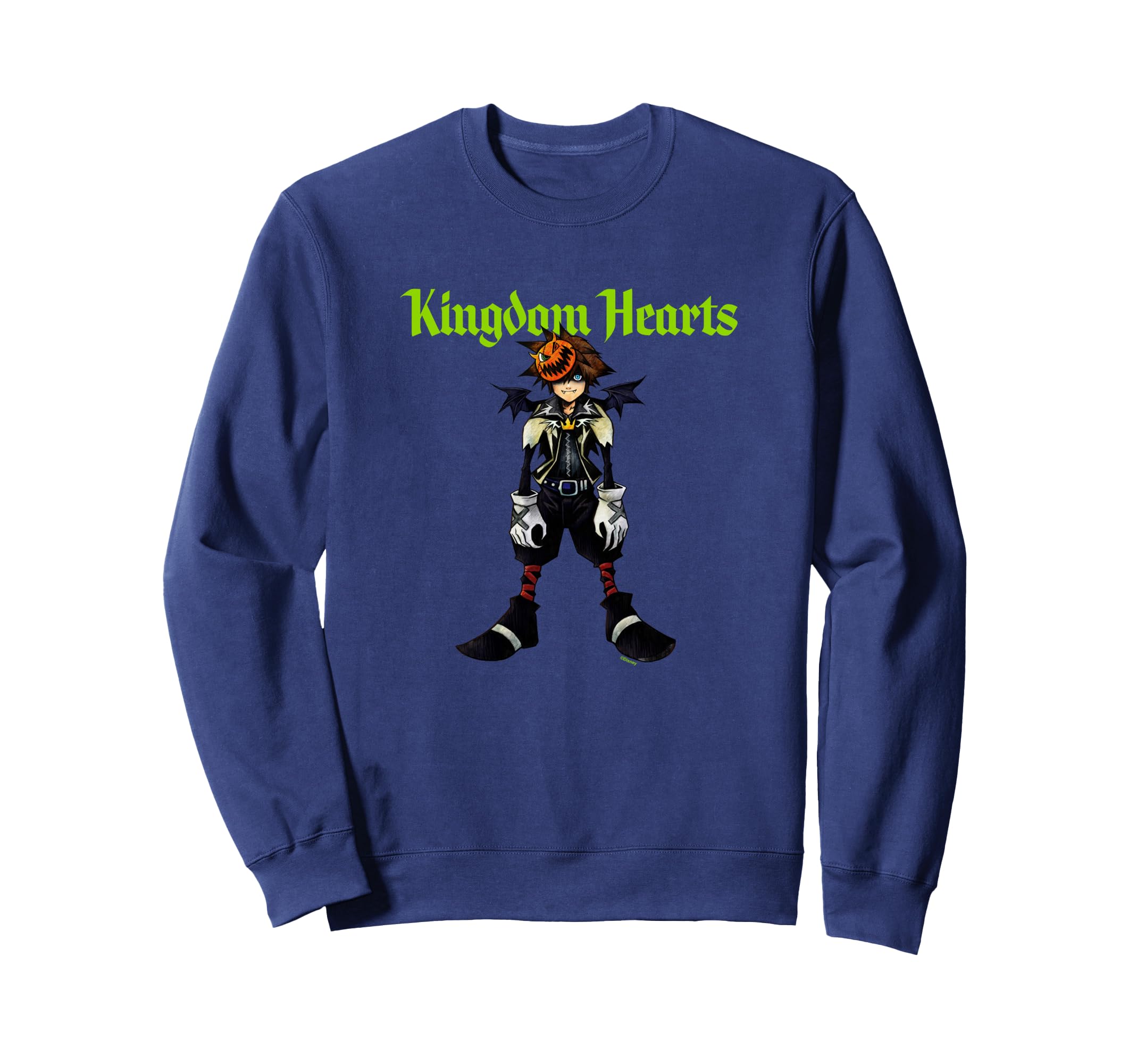 Disney Kingdom Hearts Halloween Sora's Costume Big Portrait Sweatshirt