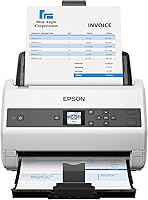 Vista 1 de Epson Workforce DS-970 Sheetfed Scanner - 600 dpi Óptico, Color blanco