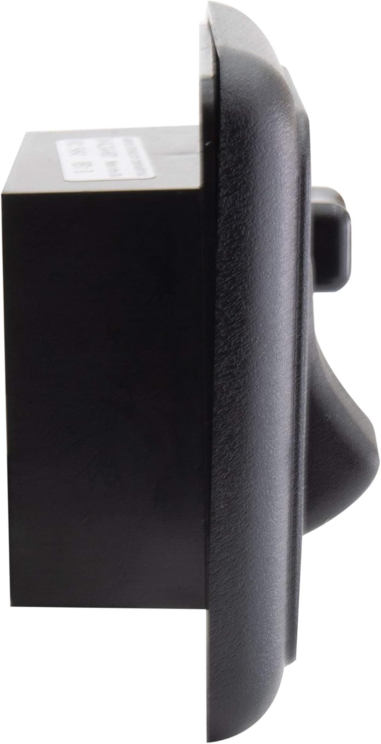 12 Volt DC Dimmer Switch for LED, Halogen, Incandescent - RV, Auto, Truck, Marine, and Strip Lighting (Large Slider, Black)