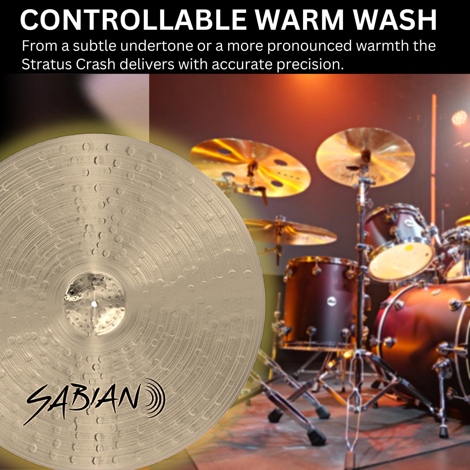 Sabian Stratus Crash Cymbale 18"
