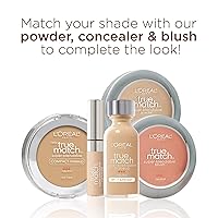 Vista 85 de L'Oreal Paris Makeup True Match Super-Blendable Liquid Foundation, Light Ivory W2, 1 Fl Oz, 1 Count C7 NUT BROWN