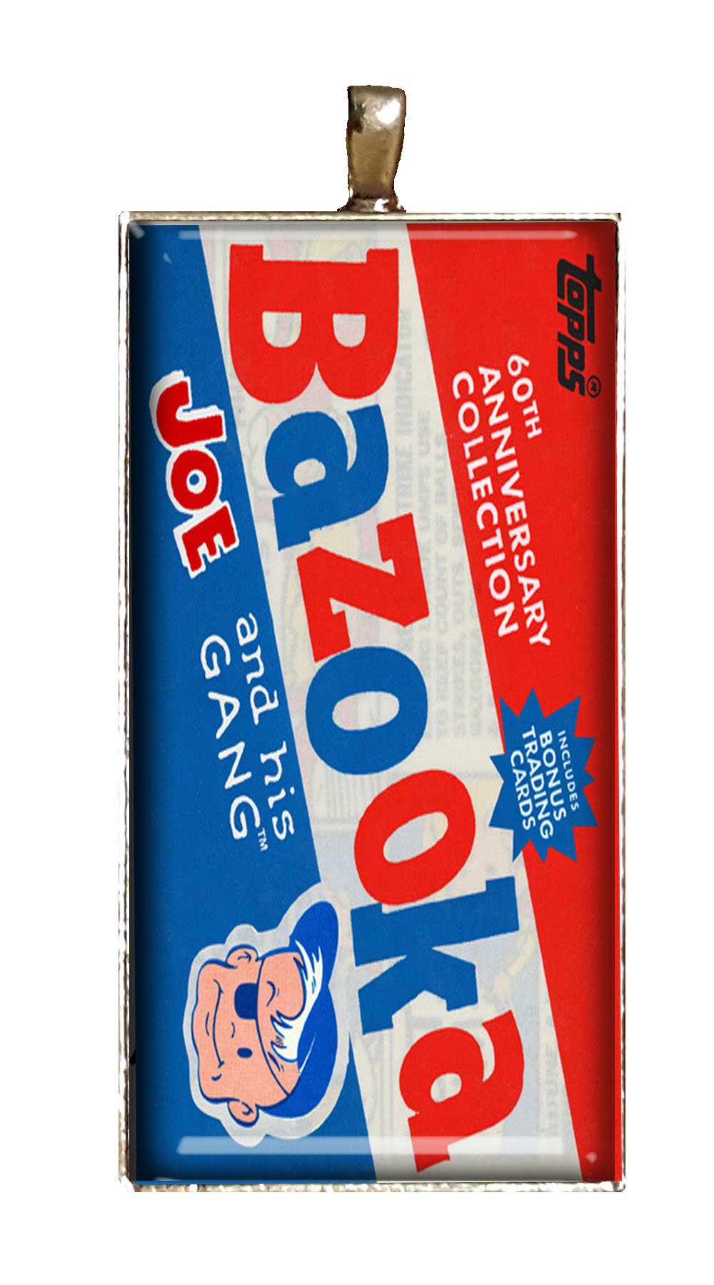 CHAOTICFASHIONBazooka Gum Necklace Handmade Vintage Candy Necklace Jewelry Gift Pendant Charm