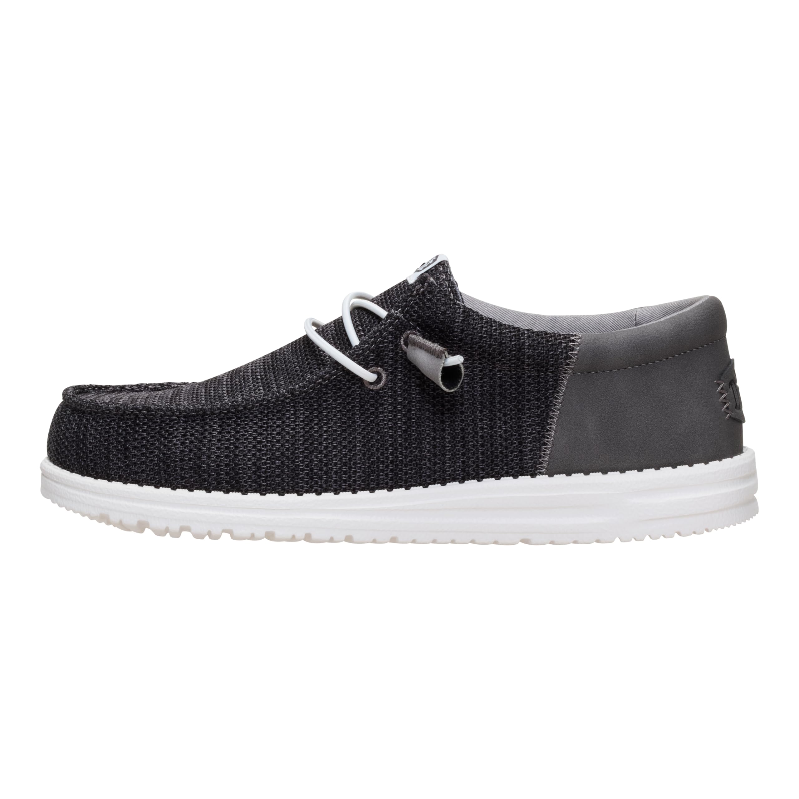 HEYDUDE Wally Funk Craft Mesh Men's Slip-On Loafer Shoes, Black, 11 UK