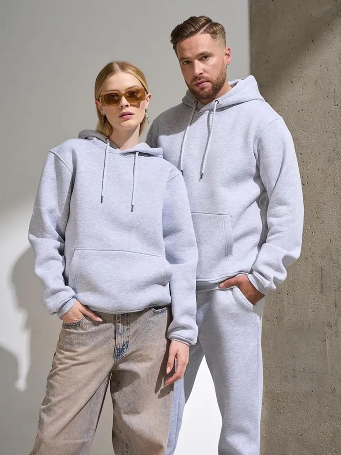 Zukela Sweat Suits For Men Tracksuit 2 Piece Fleece Hoodies and Sweatpants Sets Athletic Jogging Track Suits M to 3XL - Image 3