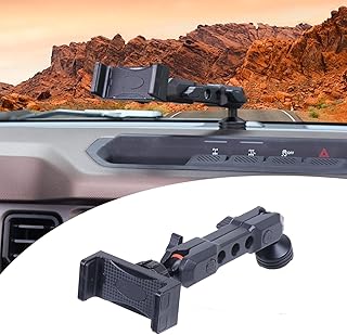 for Bronco Dash Phone Holder for Ford Bronco 2021 2022 2023 2/4 Door Accessories,360°Adjustable Phone Mount Interior Accessories