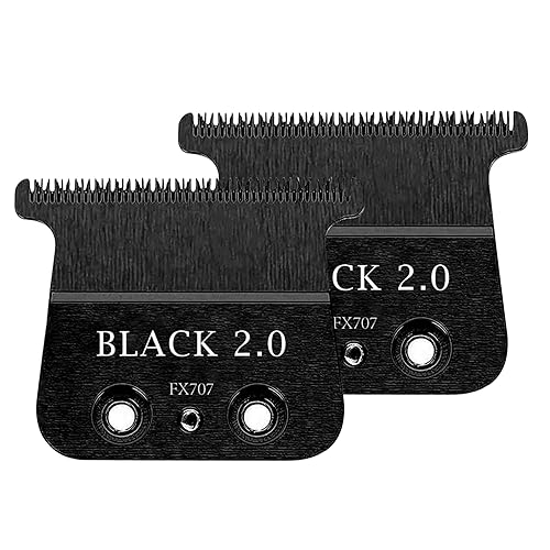 Black FX - Cuchillas de repuesto compatibles con cuchillas de recortadora BaByliss, cuchillas de repuesto DLC compatibles con recortadoras