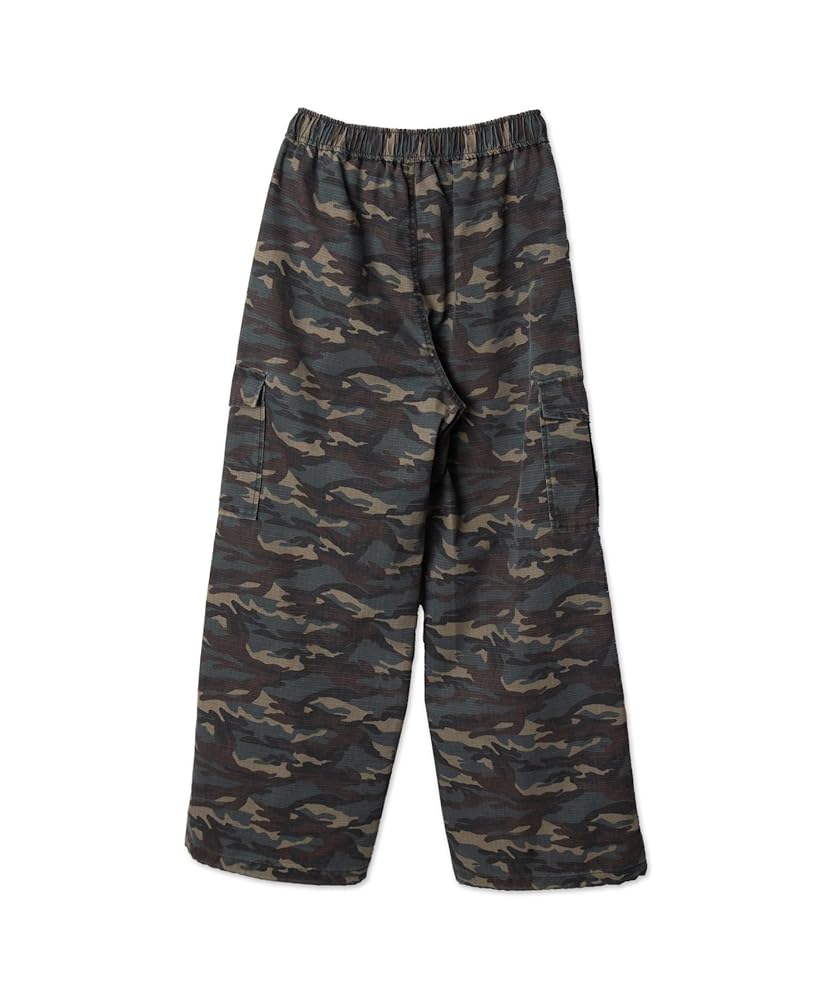 00s HW 迷彩 パラシュートパンツ バギー カーゴ ショーツ 平成 B系 g*n様 00s AIRWALK 迷彩 カーゴ パラシュート バギーパンツ ショ