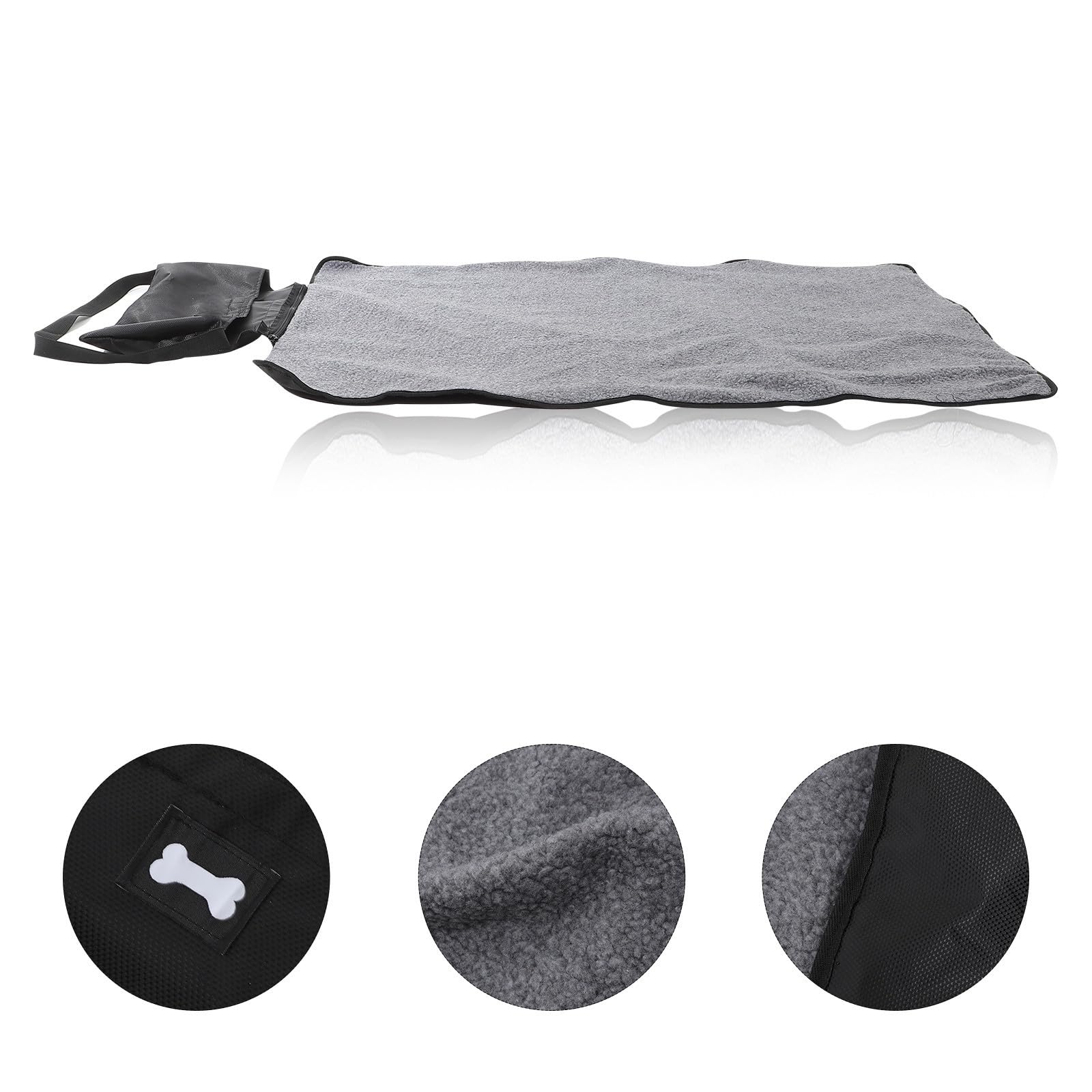 Manta Plegable para Mascotas al Aire Libre, Portátil y Térmica, de Lana Bolsa Cremallera, Adecuado para Perros y Gatos en Exteriores