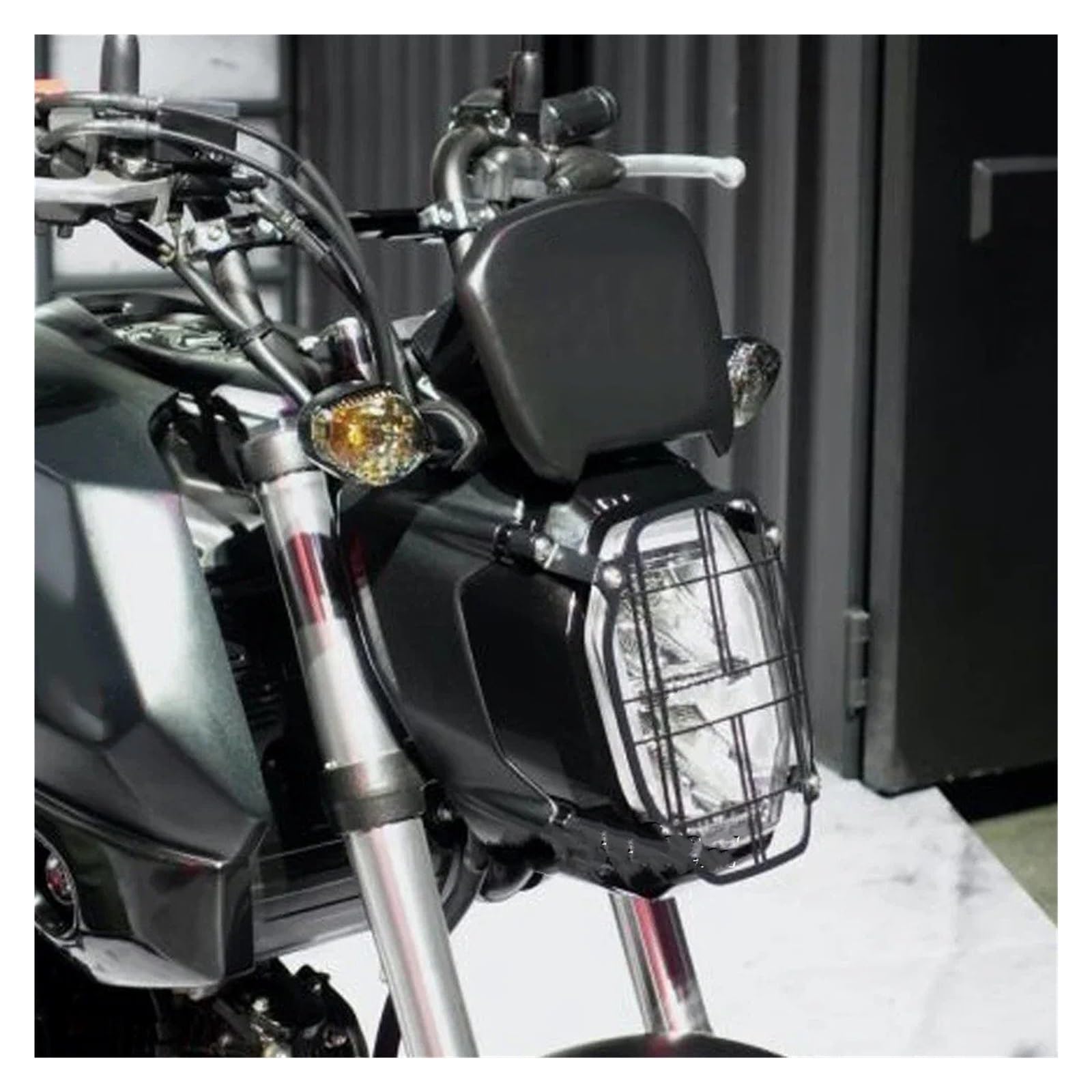 Motorrad Scheinwerfer Abdeckung Für H2C Für MSX Für GROM Zubehör Motorrad Scheinwerfer Schutz Kopf Metall Grill Abdeckung Protektoren