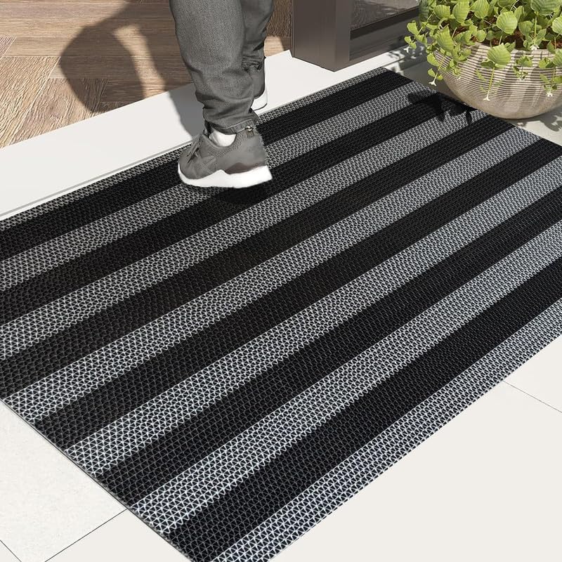 Buy Yes Cart Home Rubber Zig-zag Long Lasting Multi Purpose Mat