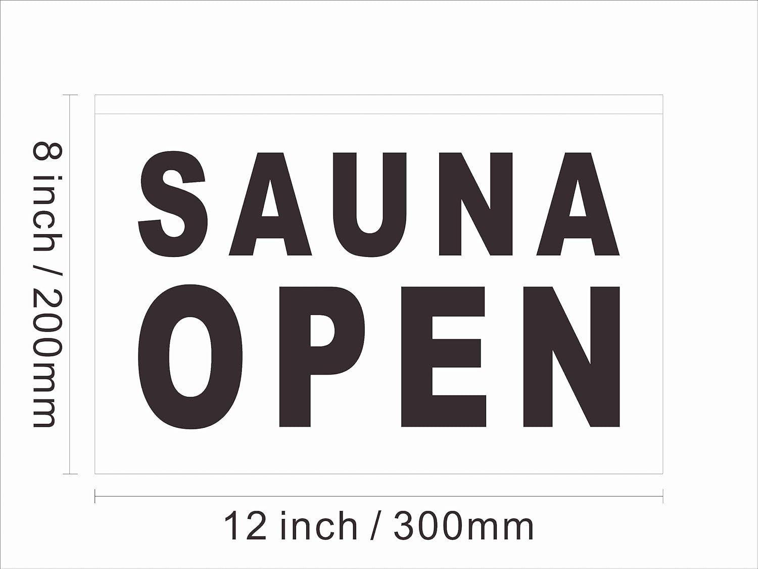 160029 Sauna Open Shop Beauty Salon Center Room Display LED Light Neon Sign (12" X 8", 16 Colors By Remote)