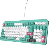 ASUS TUF Gaming K3 Gen II Hatsune Miku Edition Optical-Mechanical RGB Keyboard with IP57 Waterproof and dust Resistance, Compact 98-Key Layout - 2