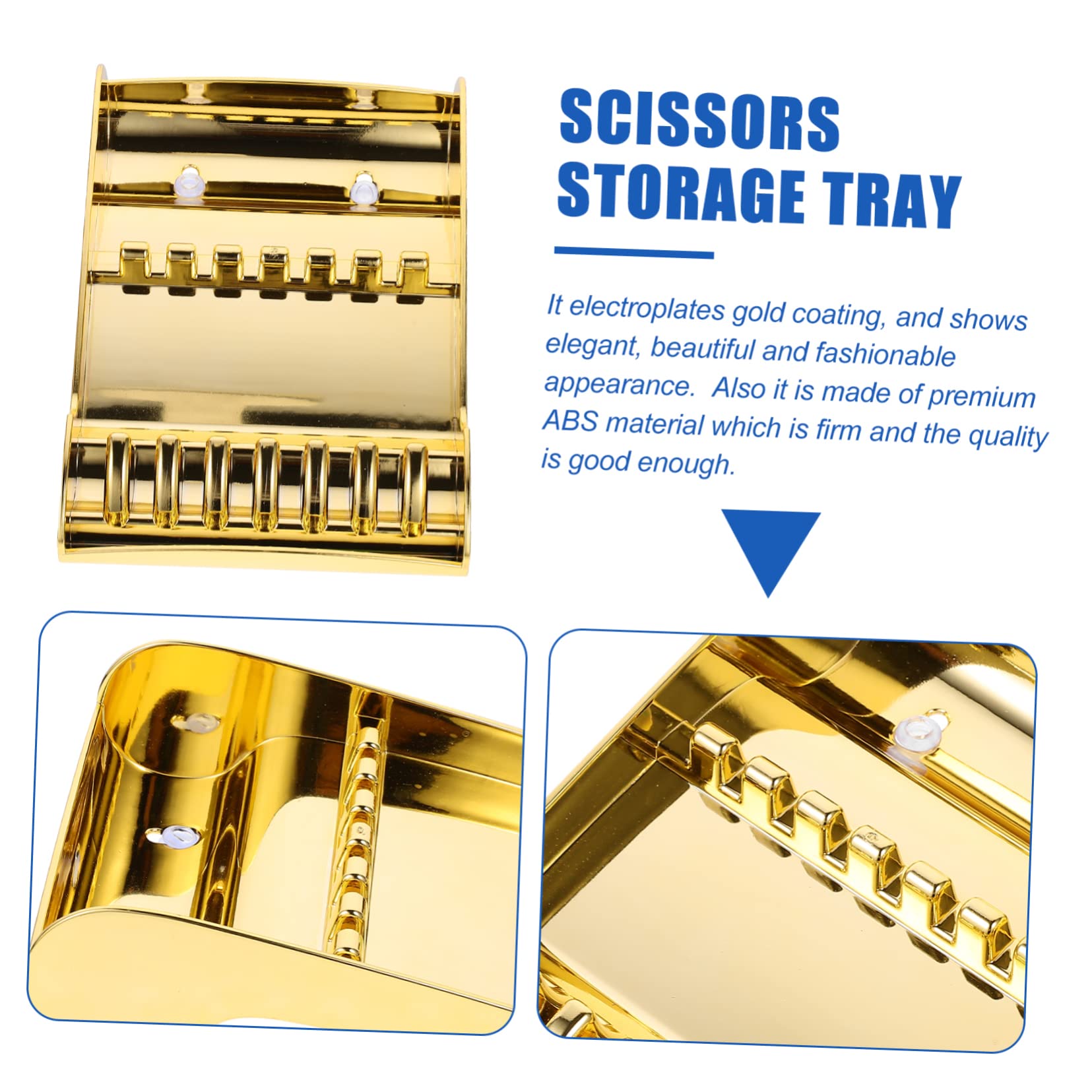 2 Pezzi Organizer per Parrucchiere con Base Antiscivolo per Conservazione e Esposizione Design e Stabile per Parrucchieri e Domestico