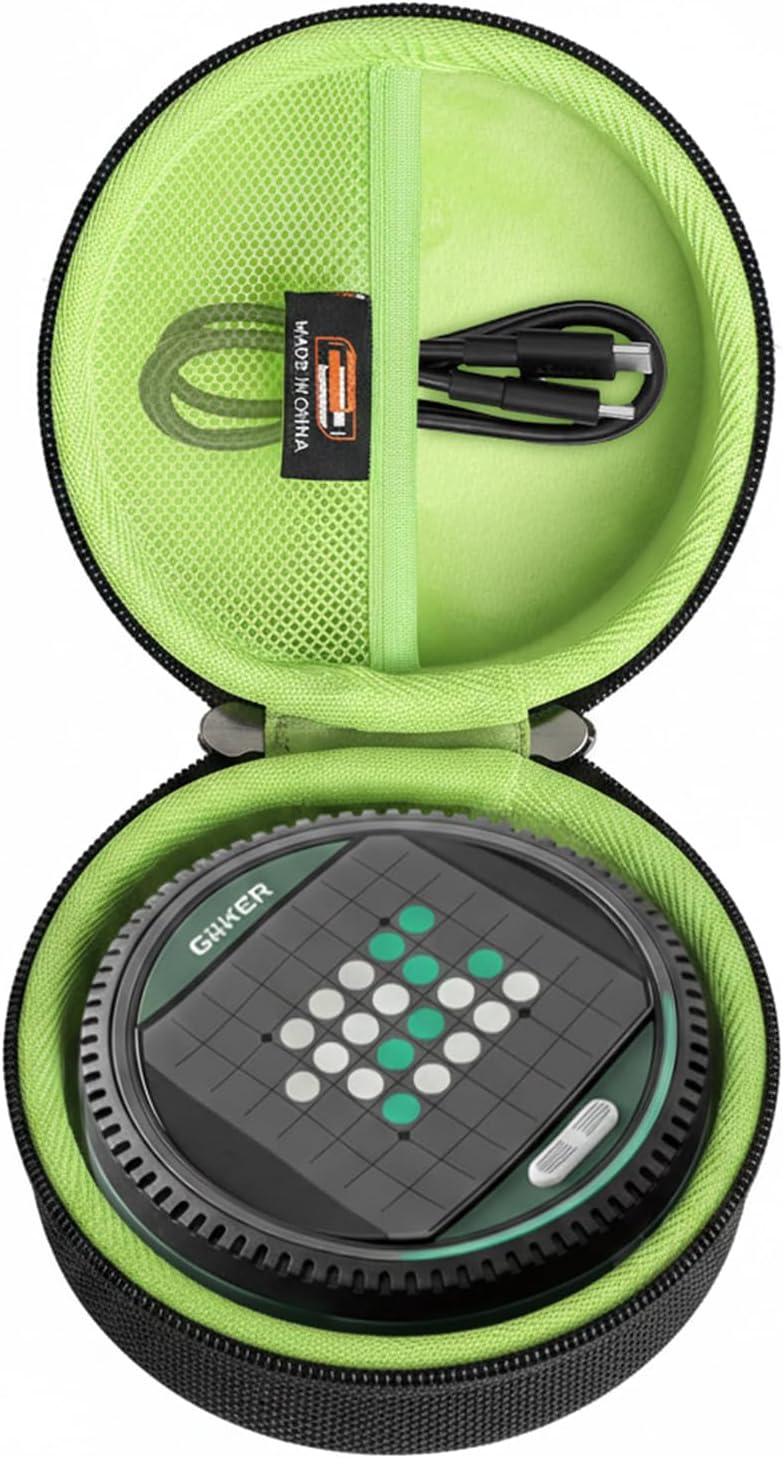 Hard EVA Carry Case Comaptible with GiiKER Super Reversi Electronic Strategy Board Game, Portable Travel Storage Box (Case Only)