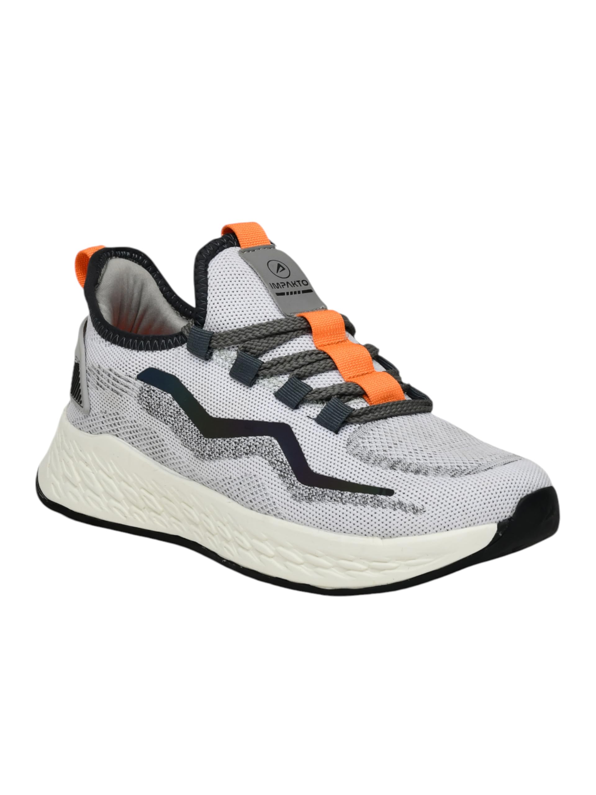Impakto Hype Men Running Shoes | Breathable All Day Comfort | Lightweight Sport Shoes | Trainning & Walking Shoes | Cushioned Insole | Skid Resistant Outsole-picture-27