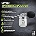 Level 3 Hair Fiber Applicator - Precision Usage for Barbers - Simple to Use, Black