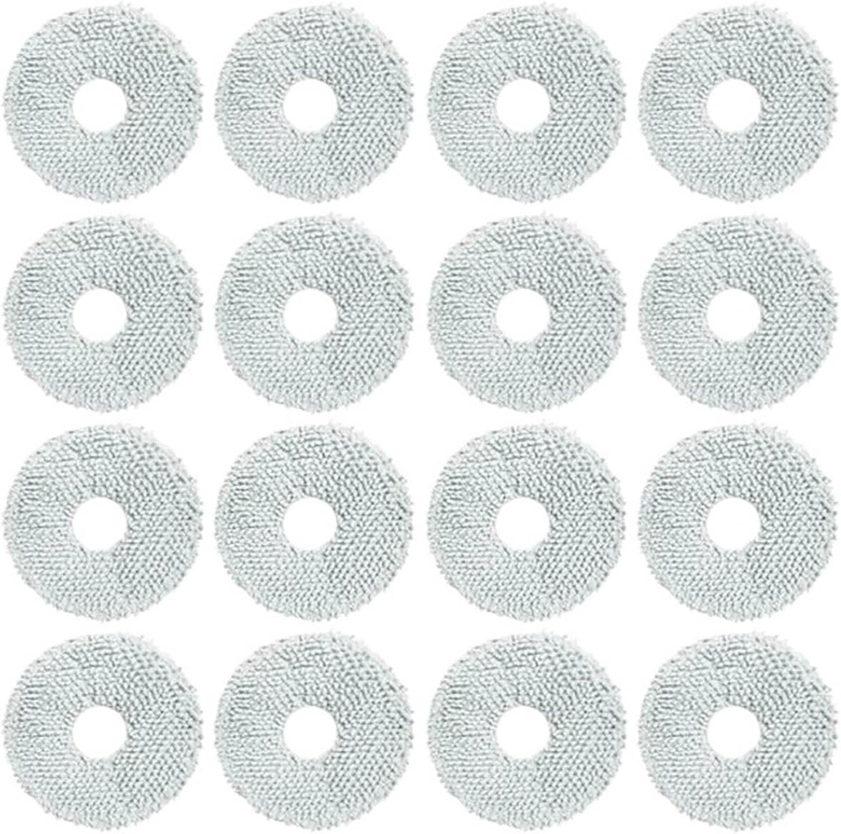 掃除機用モップクロスに最適 ロボット掃除機用アクセサリーに最適(16 PCS)