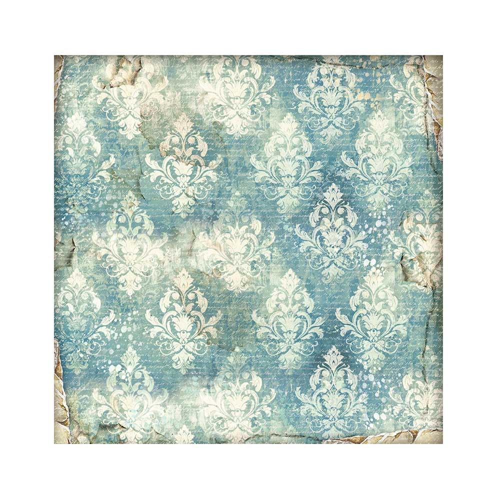 Stamperia Lot De 4 Feuilles De Tissu 30 X 30 Cm Romance