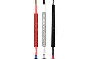 Watch Link Pin and Bracelet Strap Adjustment Repair Tool Kit with Watch Hand Pressers