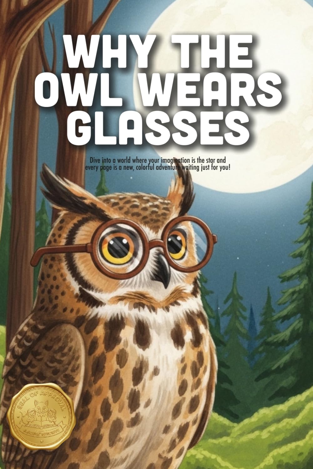 Why the Owl Wears Glasses:: A Charming Story About Seeing the World Clearly, Embracing Your Differences, and the Magic of New Perspectives (Ages 3-7)