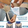 EVERYDAY MEDICAL Hernia Belt for Men - Inguinal Hernia Support for Men, Adjustable Waist Strap Groin Support, Post-Surgery Hernia Truss Suitable for Left or Right Side - Beige, Large/XLarge