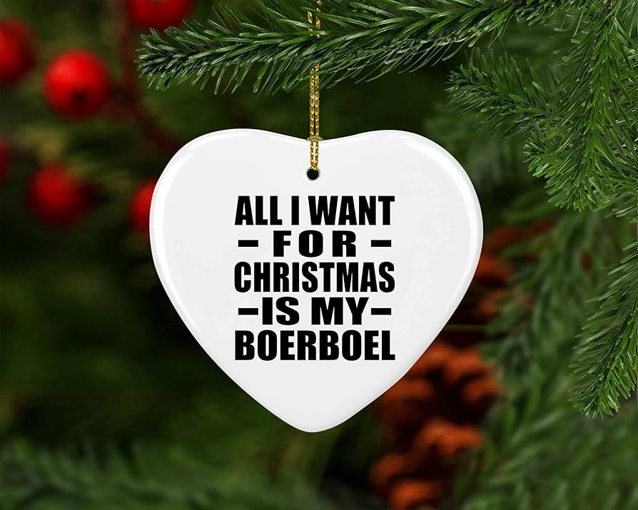 Boerboel christmas ornament Clearance
