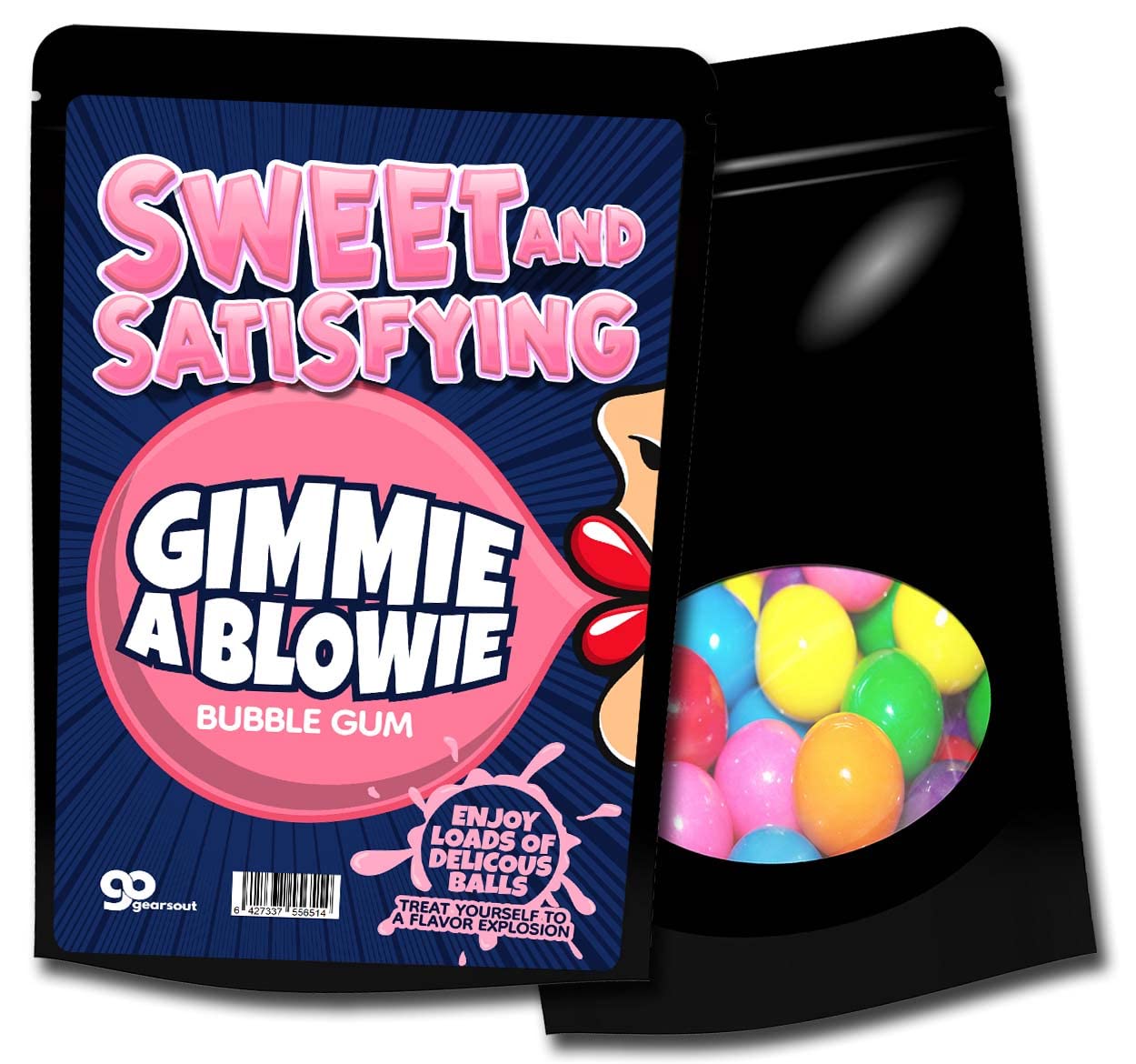 GearsOut Gimmie a Blowie Goma de mascar de colores surtidos, ideas de