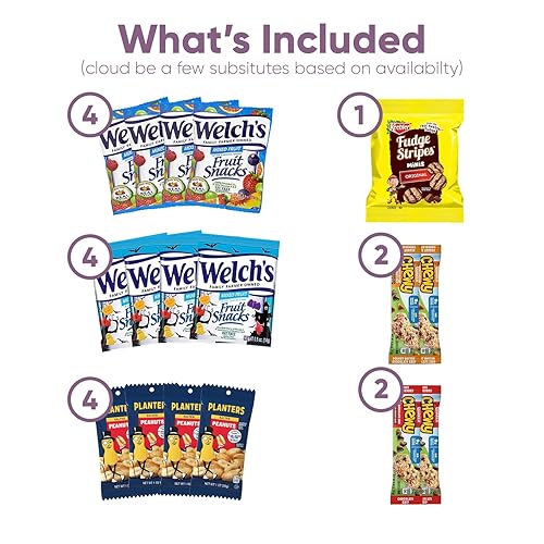 Miniatura 3 de Paquete de cuidado de Halloween, bolsa de aperitivos (42) dulces surtidos de galletas de dulce o truco, barras de alimentos, paquete de regalo