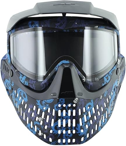 Miniatura 3 de JT Spectra Dynasty LE Proflex - Máscara de paintball con lente térmica transparente, color negro