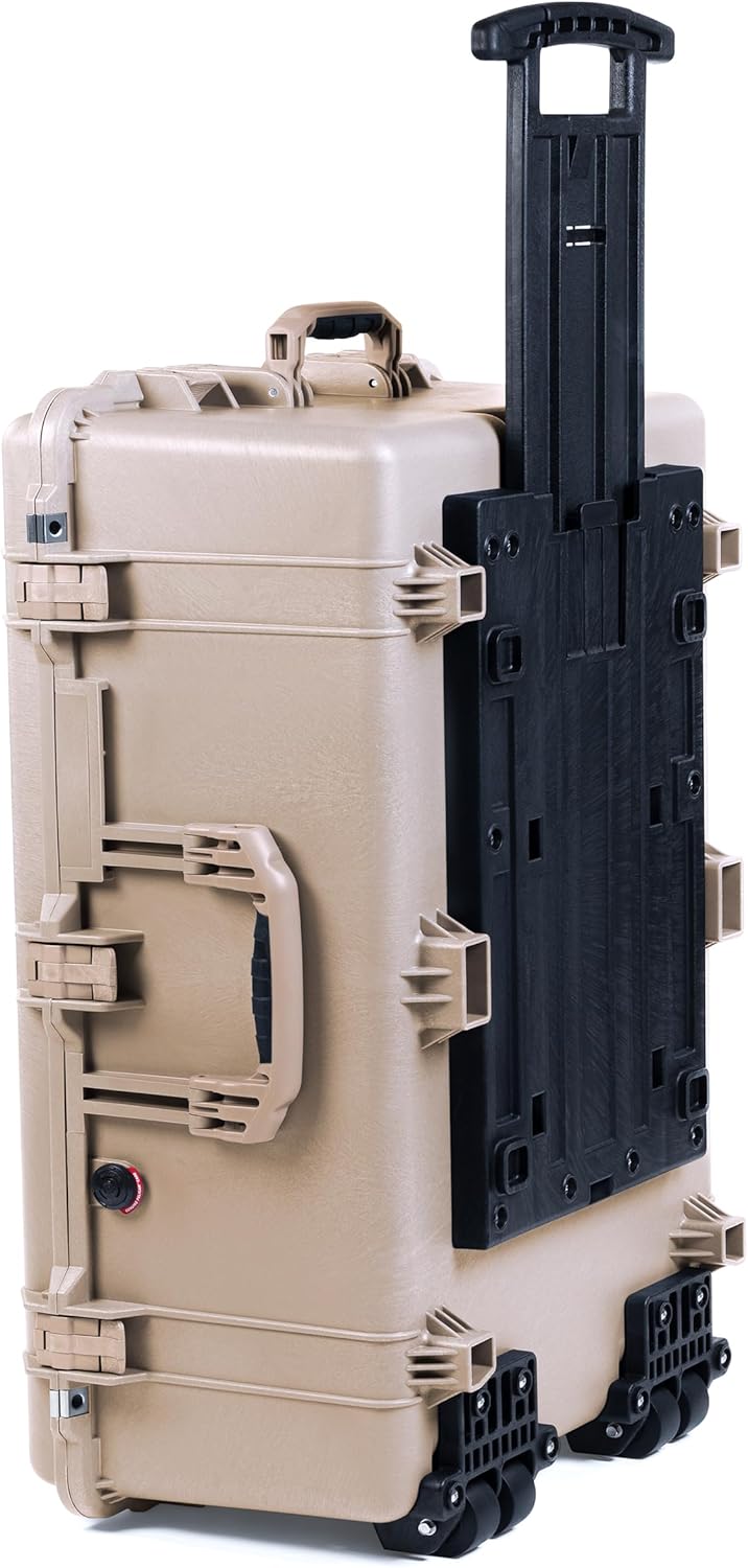 Desert Tan Pelican 1650 Large Case - Comes with Pick & Pluck Foam.